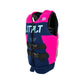 2025 Jetpilot Rx Ladies F/E Vest - Navy/Pink