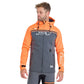 2025 Jetpilot Rx Vault Mens Tour Coat - Char/Orange