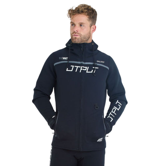 2025 Jetpilot Rx Vault Mens Tour Coat - Black/White