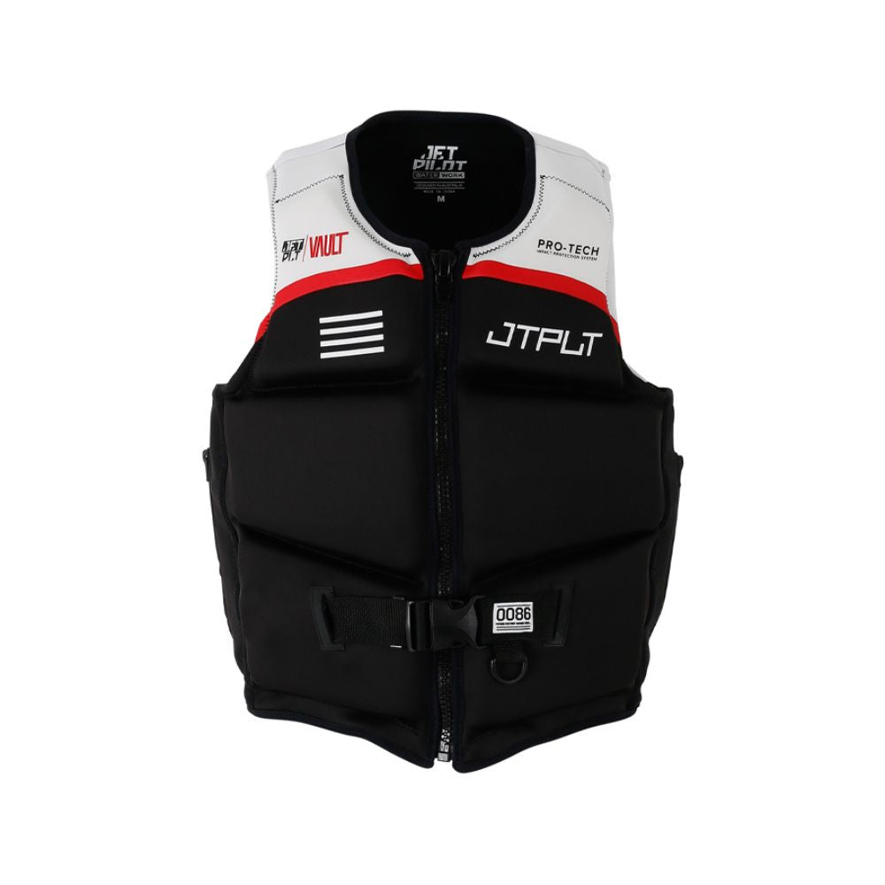 2025 Jetpilot Rx Vault Protech Fe  Eco Vest - Black/White