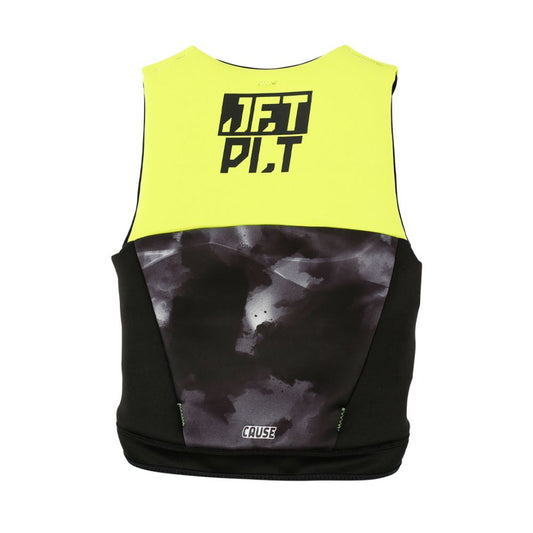 2025 Jetpilot The Cause F/E Youth Eco Vest - Yellow Level 50