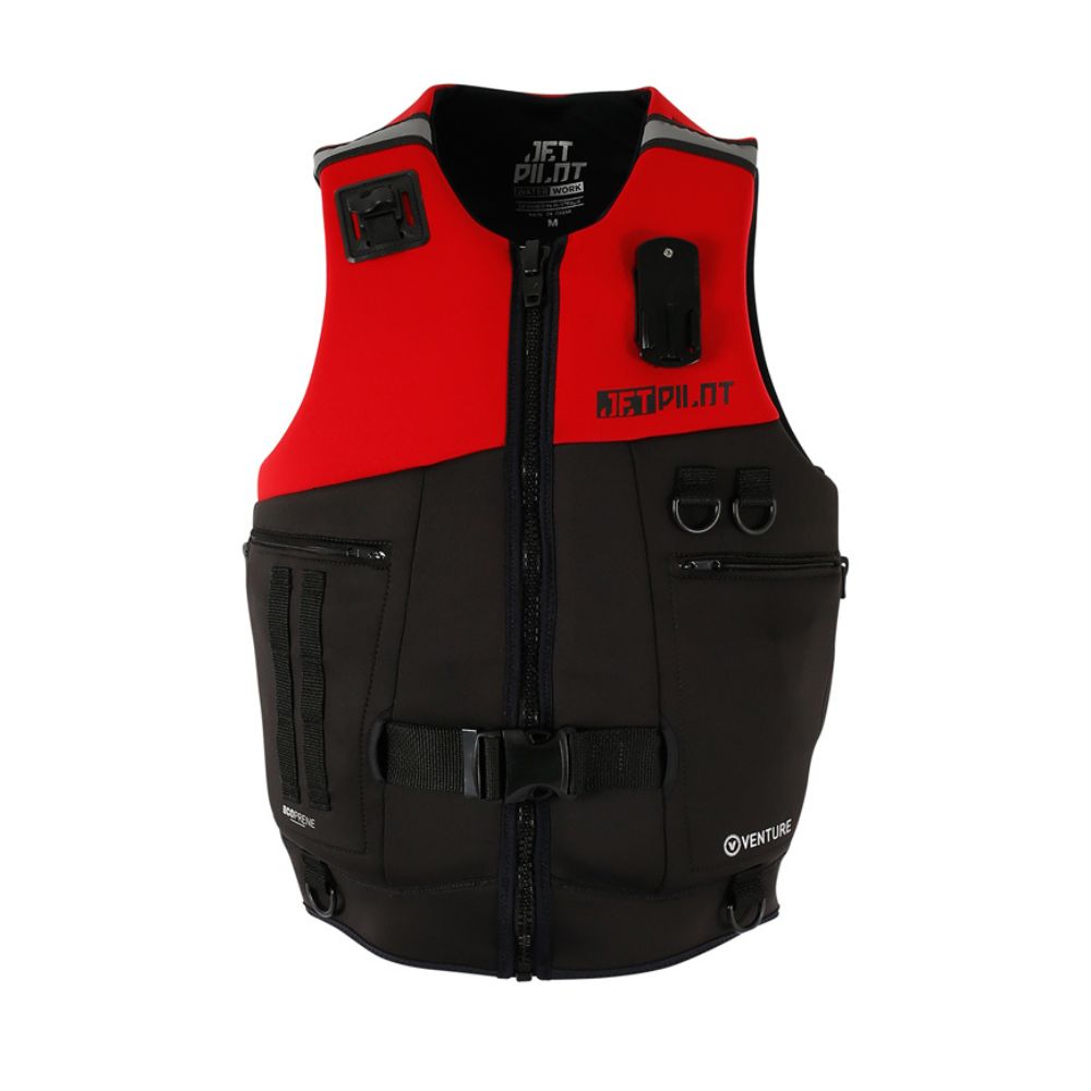 2025 Jetpilot Venture Mens Eco Vest - Red Level 50