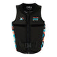 2025 Jetpilot X1 Boys Youth Eco Vest - Black/Multi