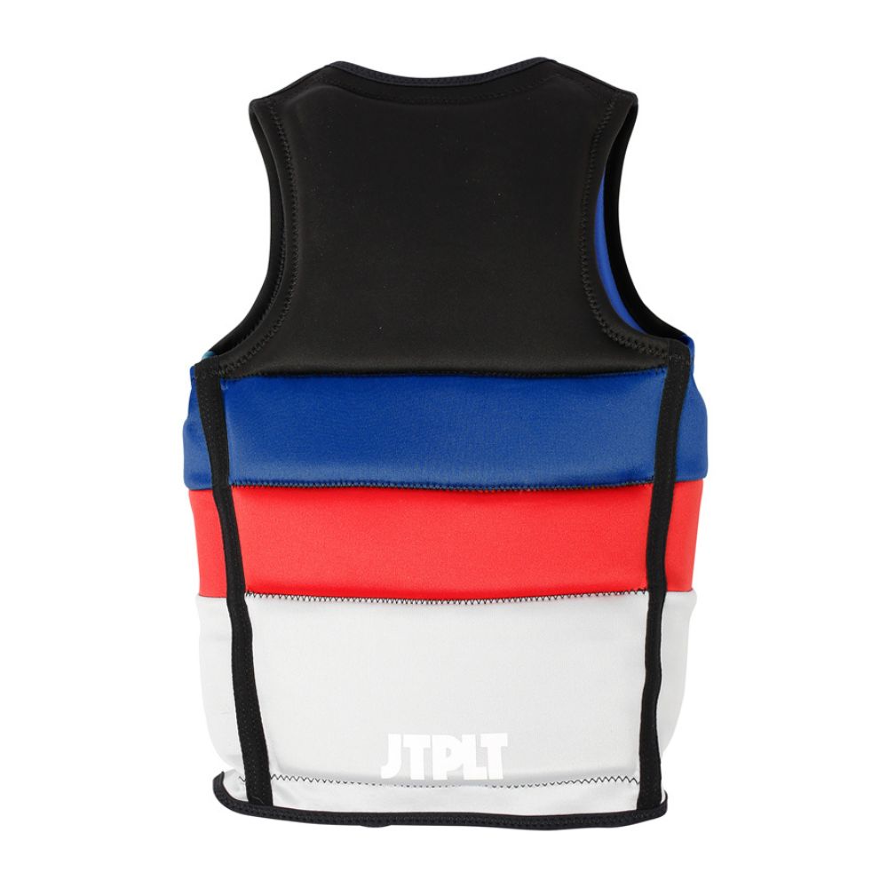 2025 Jetpilot X1 Boys Youth Eco Vest - Black/Blue