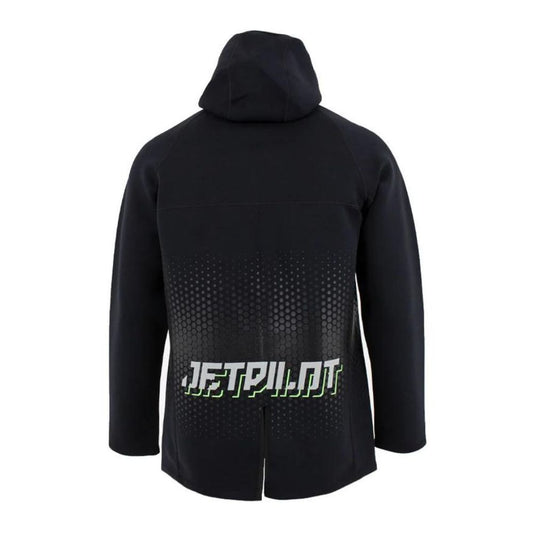 2025 Jetpilot Flight Mens Hooded Tour Coat - Black