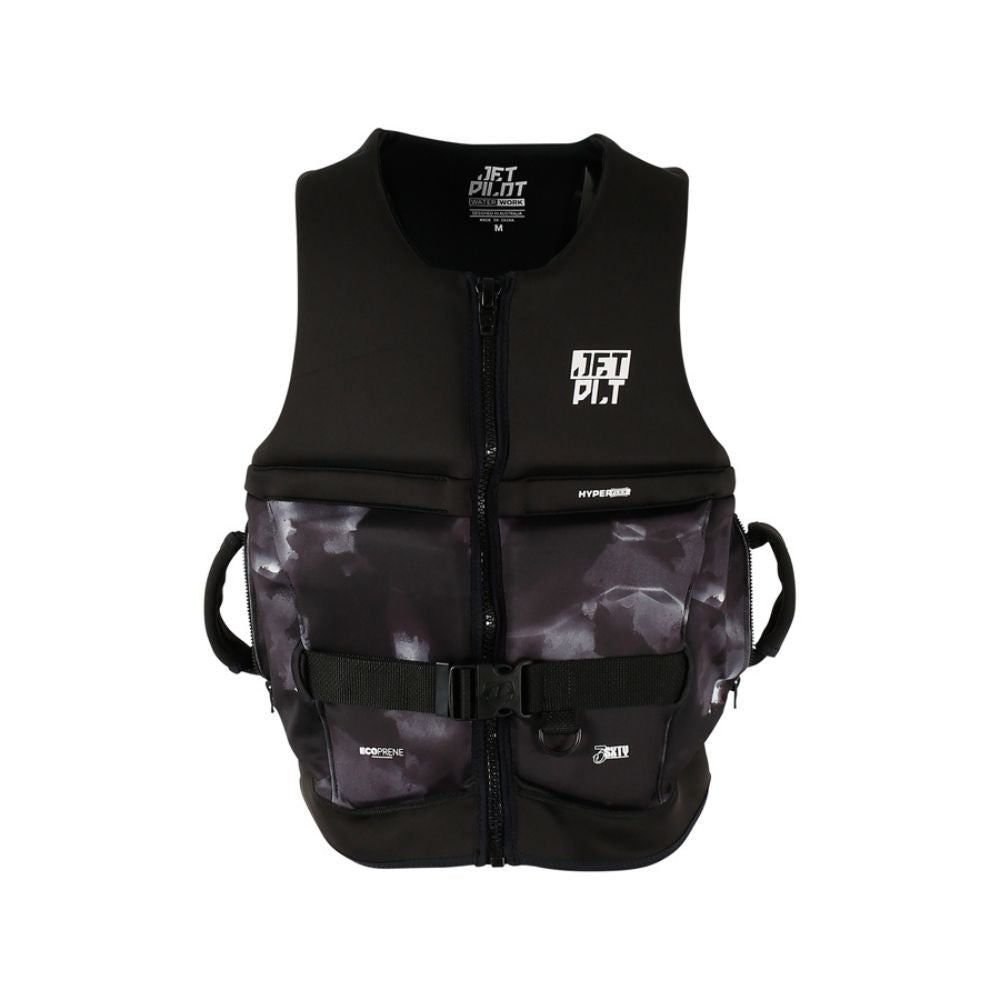 2025 Jetpilot 3Sxty Hyperflex S-Grip Vest - Black