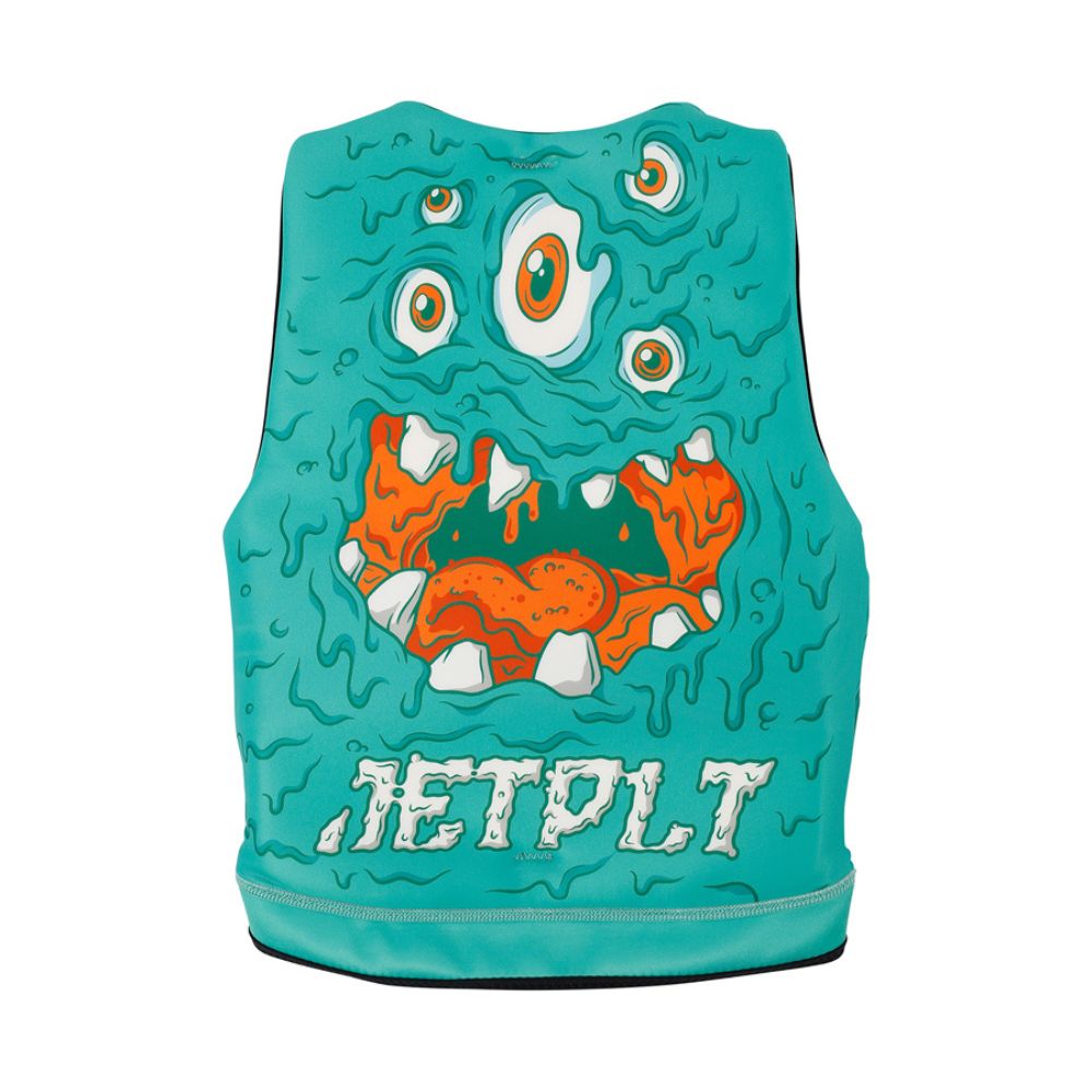 2025 Jetpilot Cause Boys F/E Youth Eco Vest - Green