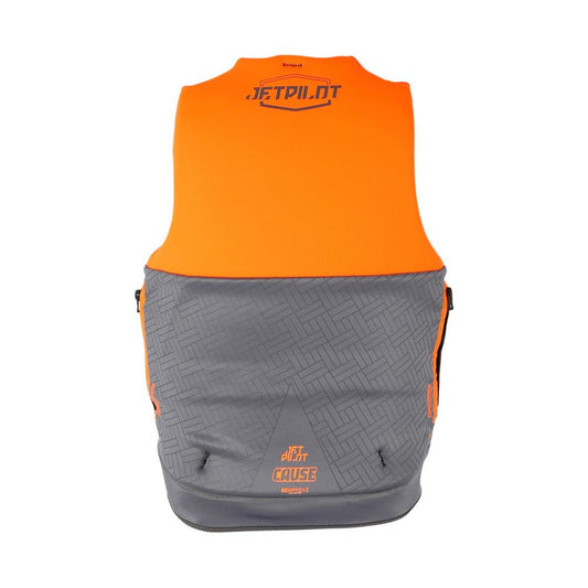 2025 Jetpilot Cause L50 S-Grip F/E Eco Vest - Charcoal/Orange L50