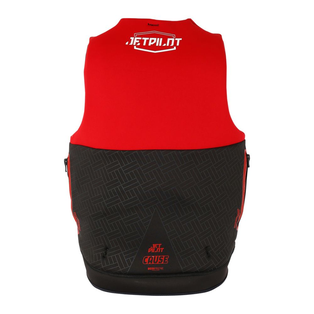 2025 Jetpilot Cause L50 S-Grip F/E Eco Vest - Red Level 50