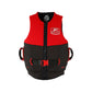 2025 Jetpilot Cause L50 S-Grip F/E Eco Vest - Red Level 50