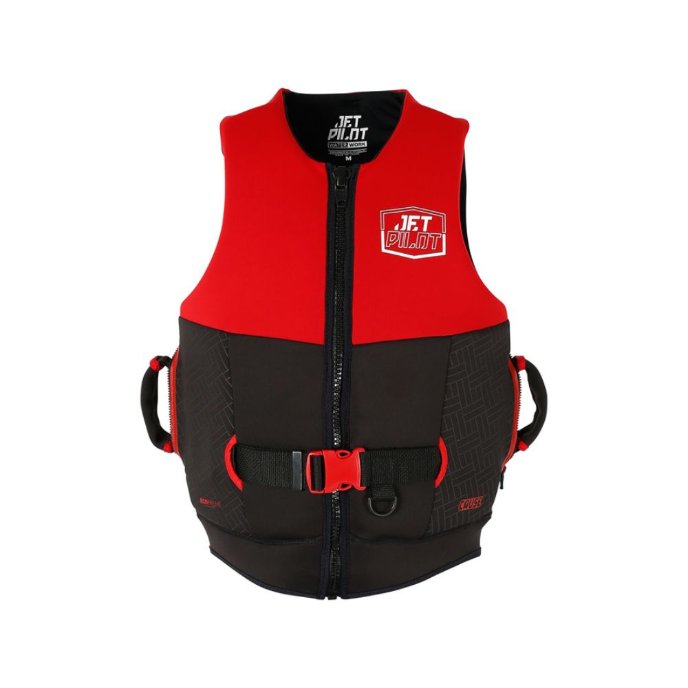 2025 Jetpilot Cause L50 S-Grip F/E Eco Vest - Red Level 50