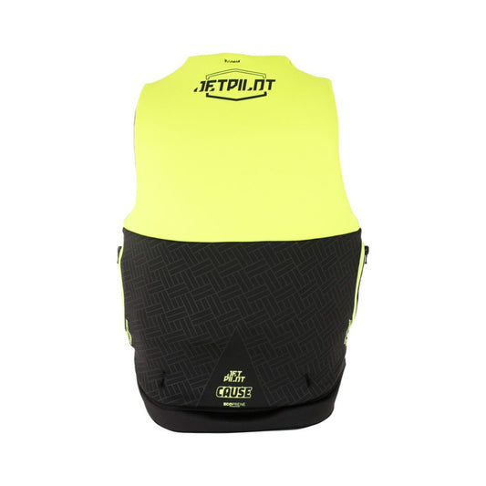 2025 Jetpilot Cause L50 S-Grip F/E Eco Vest - Yellow Level 50