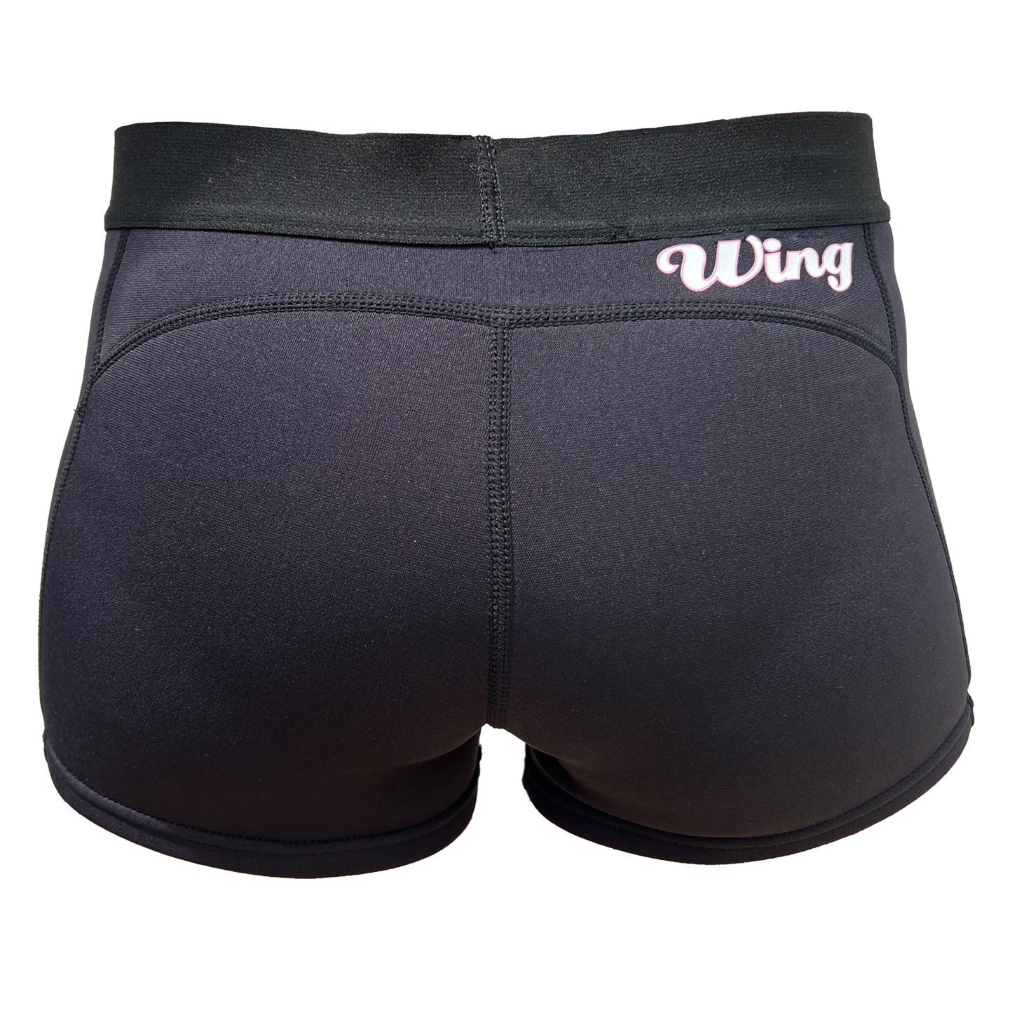 2025 Wing Ladies 1mm Slide Shorts - Black