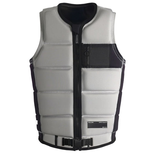 2027 Follow Affix Mens Vest - Silver