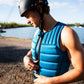 2027 Follow Total Mens Vest - Blue