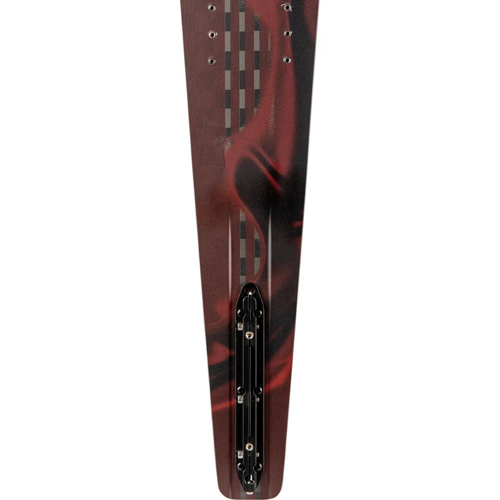 2027 Radar Senate Lithium Waterski - Carbon / Matte Oxblood Flash
