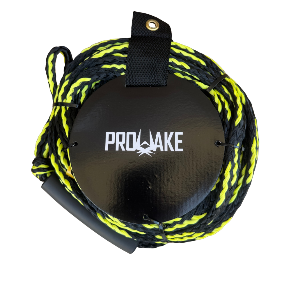 2026 ProWake 1-4p Tube Rope - Yellow