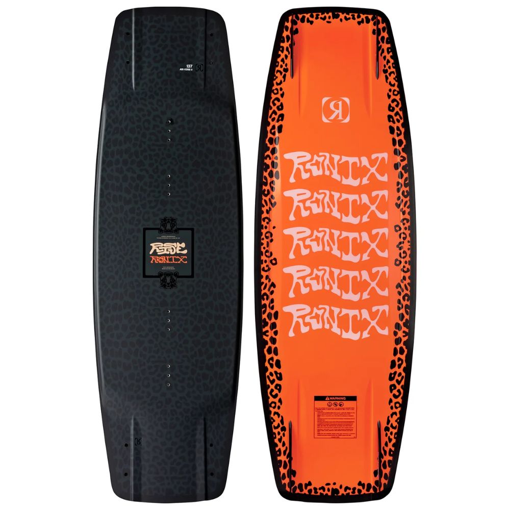 2027 Ronix Rise Wakeboard - Matte Black Cheetah