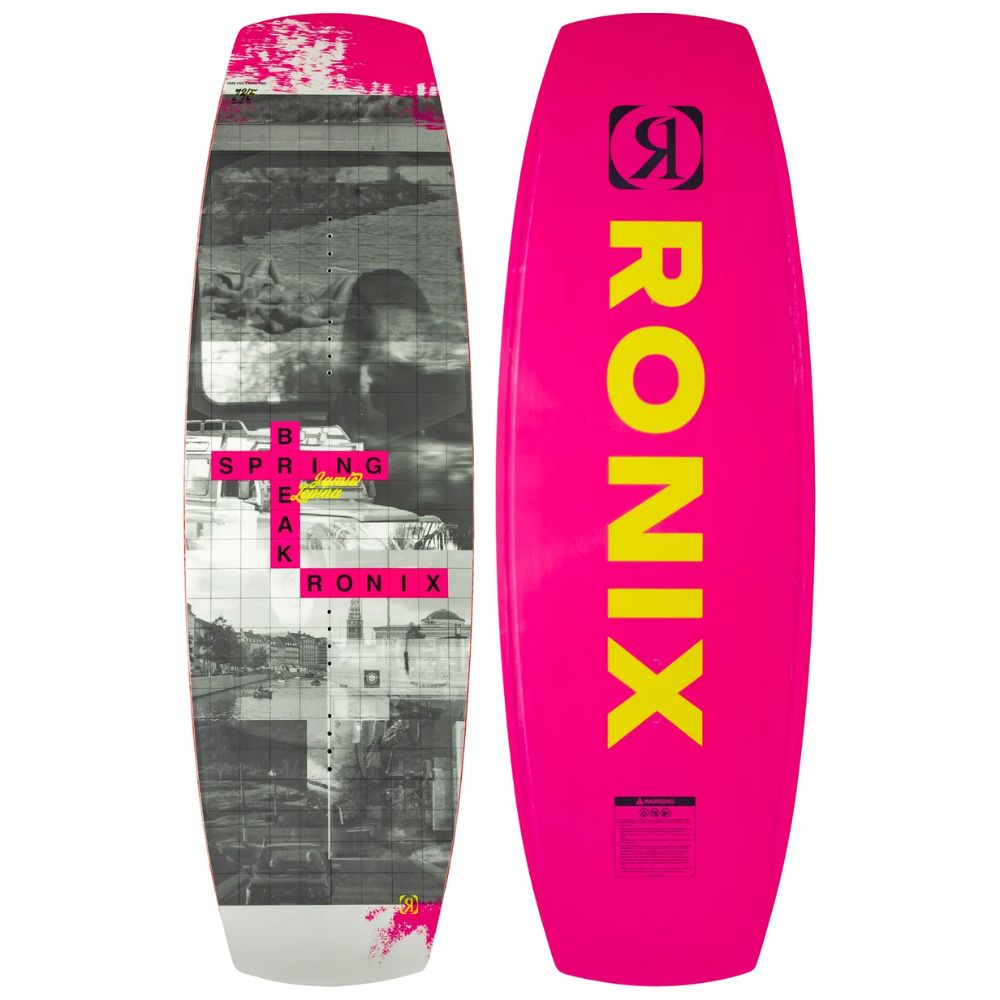 2027 Ronix Spring Break Wakeboard - Pink Wordsmith