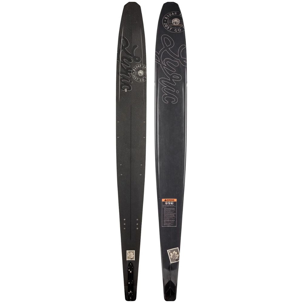 2027 Radar Lyric Graphite Waterski - Carbon / Black