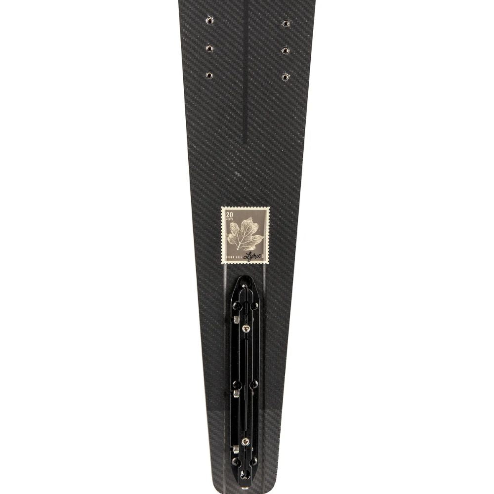 2027 Radar Lyric Graphite Waterski - Carbon / Black
