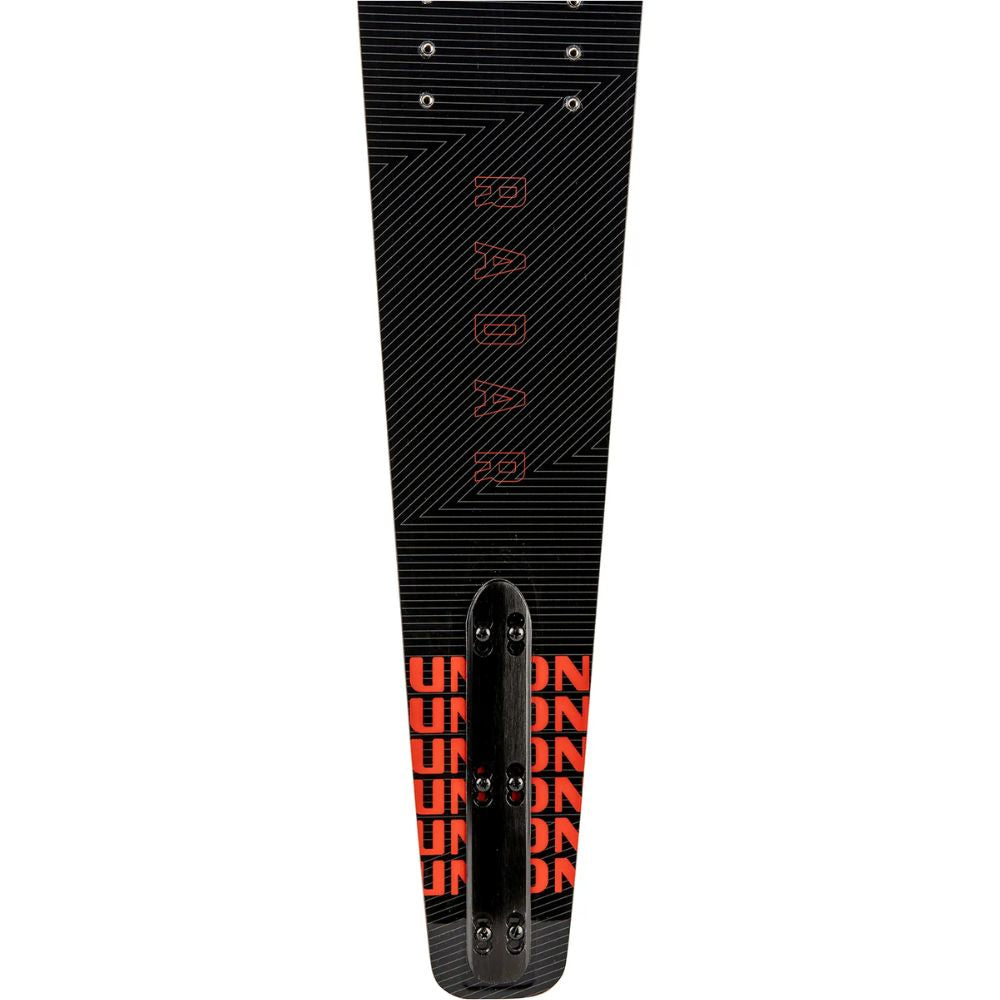 2027 Radar Union Waterski - Black / Race Red