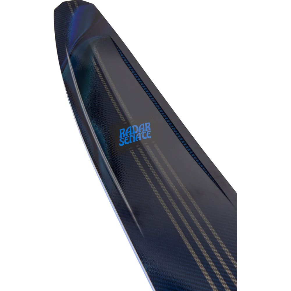 2027 Radar Senate Alloy Waterski - Carbon / Royal Flash
