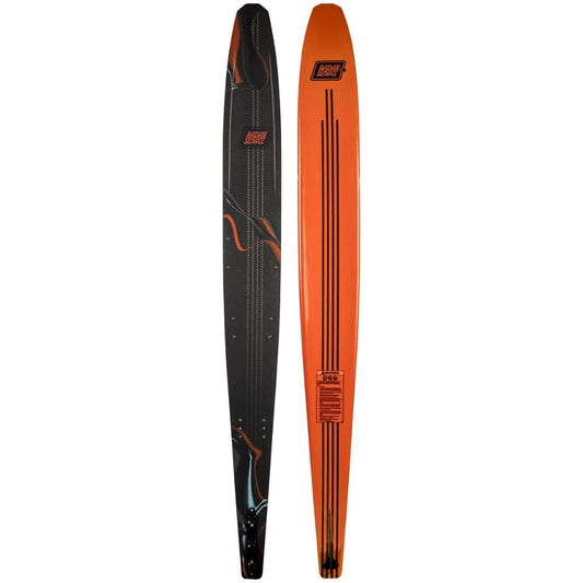 2027 Radar Senate Graphite Waterski - Carbon / Matte Black Flash