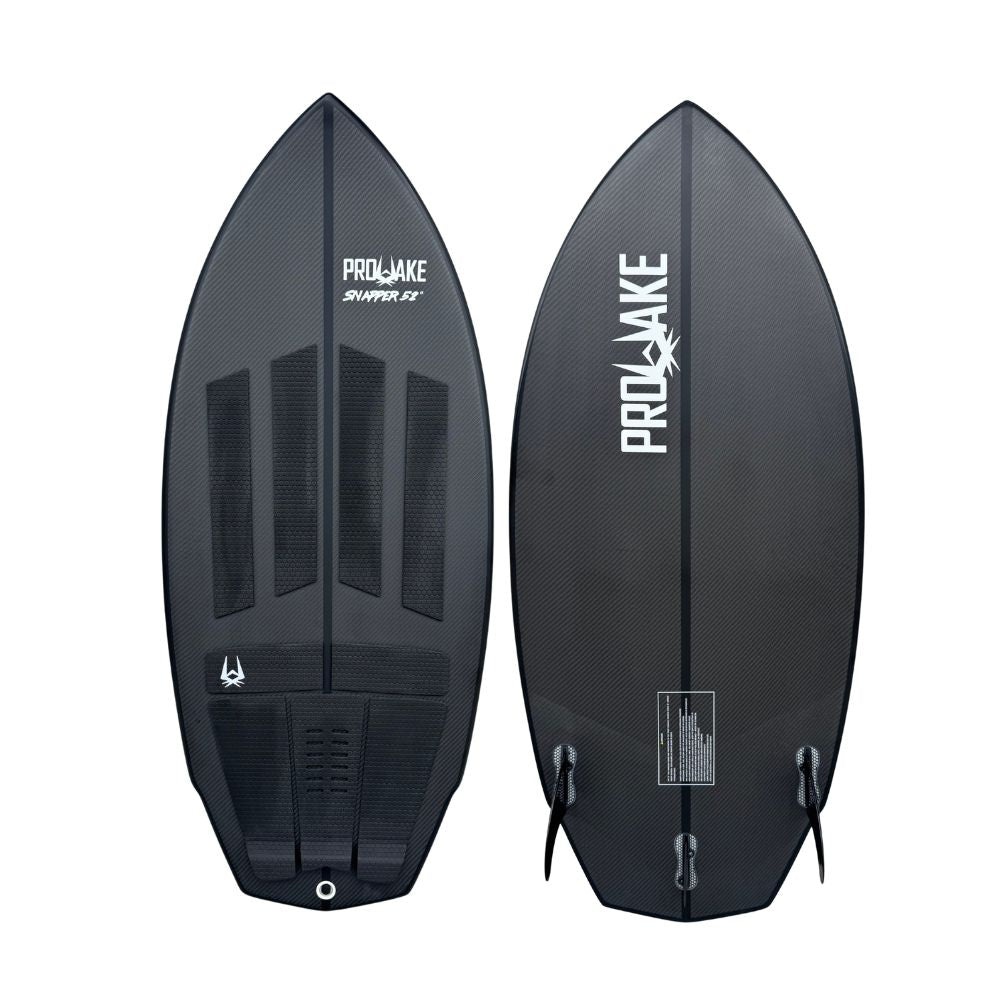 2026 ProWake Snapper 52" Carbon Wakesurfer