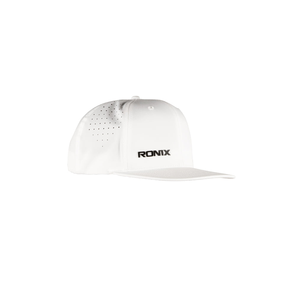 2025 Ronix Tempest Perforated Snap Back Hat - White