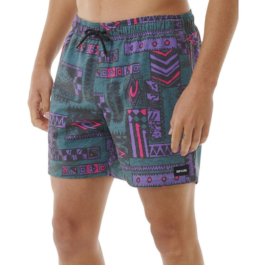 Rip Curl Fun Times Volley Boardshort - Blue Green