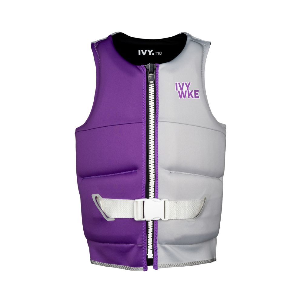 2025 IVY Teen Capri Vest - Grape / Silver