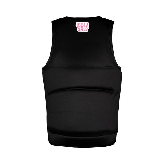 2025 IVY Teen Capri Vest - Hot Pink / Black