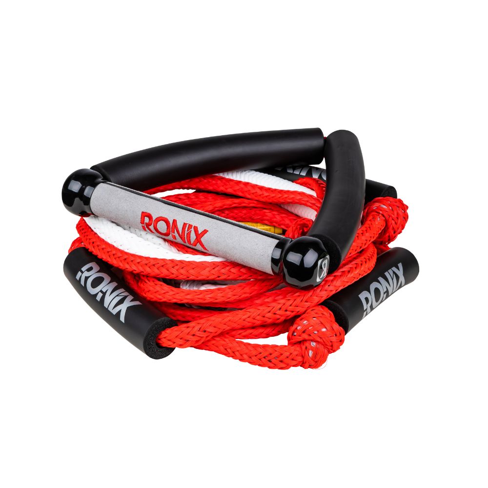 2025 Ronix Bungee Surf Rope with Handle - Red