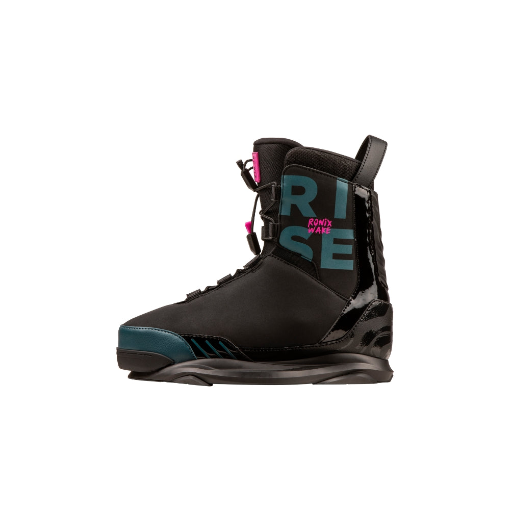 2025 Ronix Rise Boot - Black / Teal / Pink