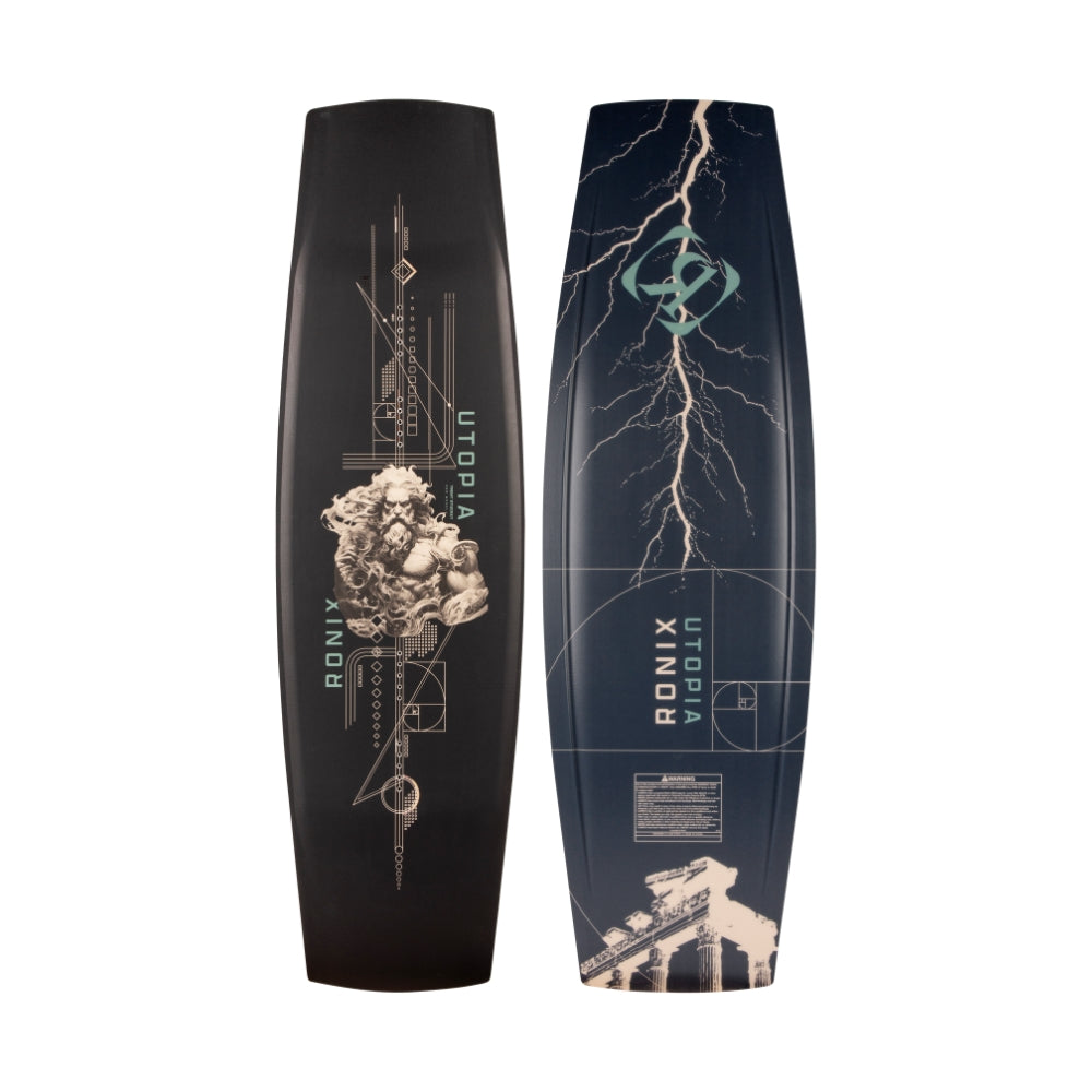 2025 Ronix Utopia Wakeboard - Mythological Black