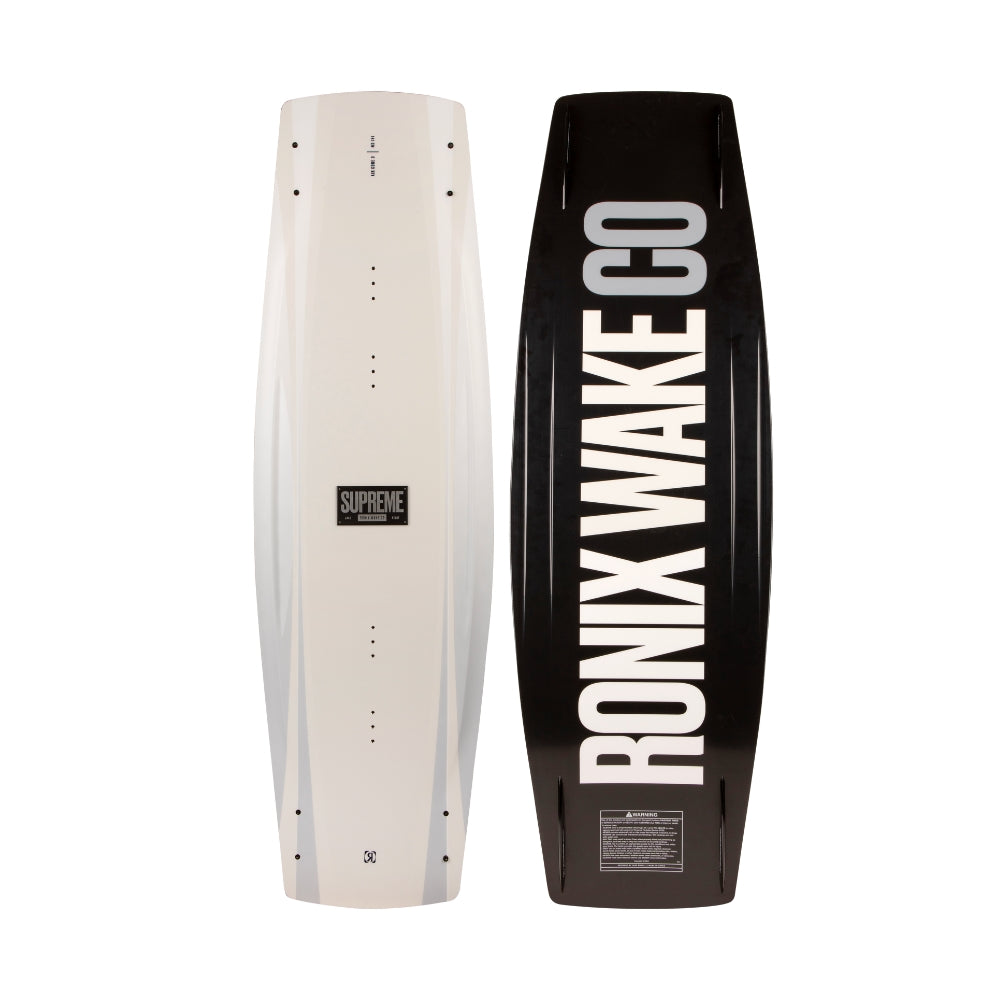 2025 Ronix Supreme Wakeboard - White / Dove Grey