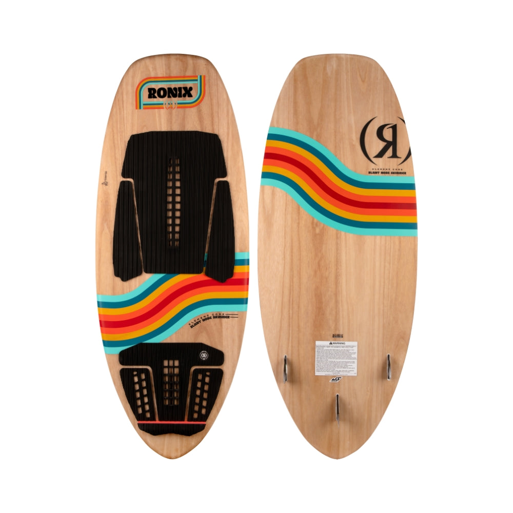 2025 Ronix Element Core Blunt Nose Skimmer Wakesurf - Paulownia / Summer Road