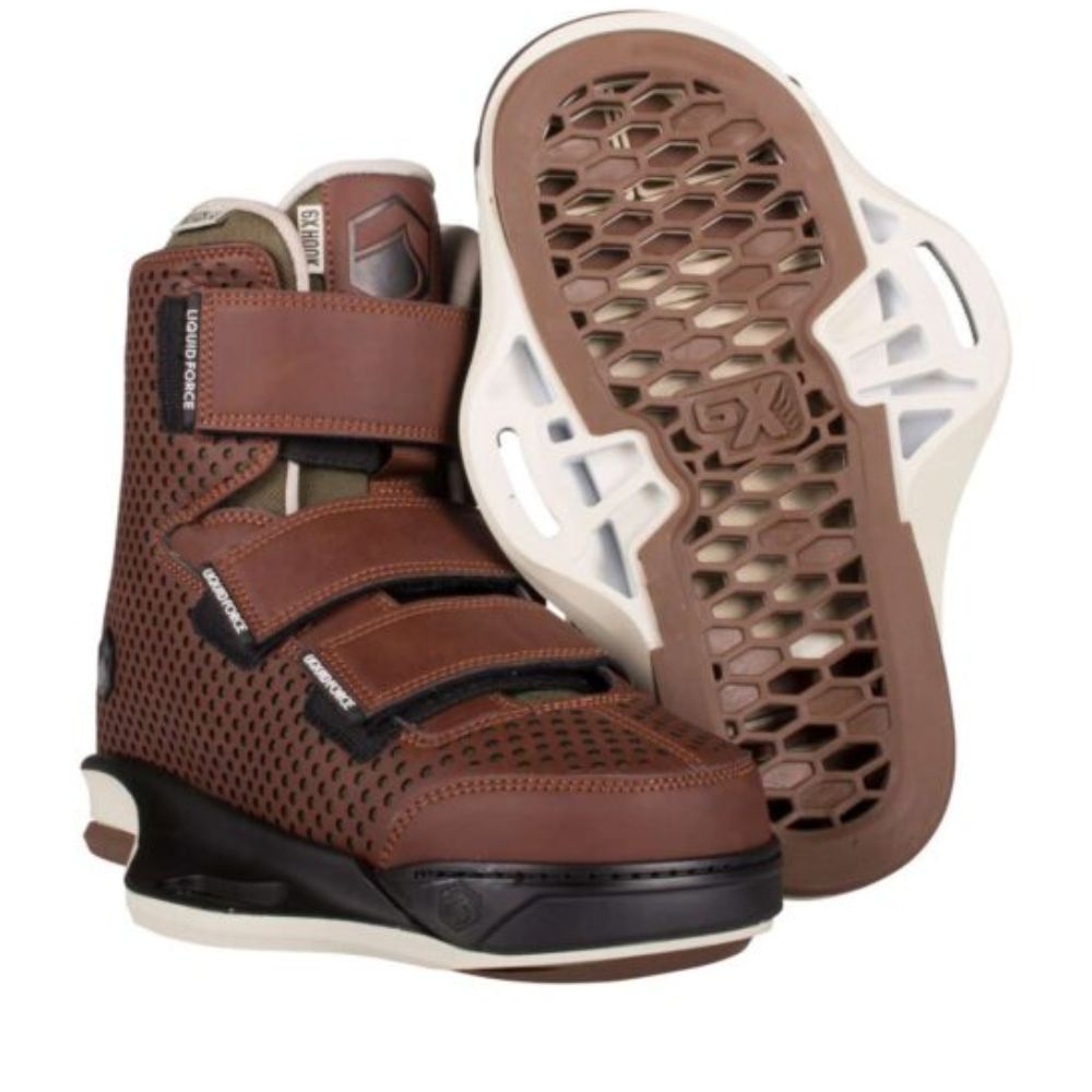 Liquid Force Hook 4D Binding- Brown