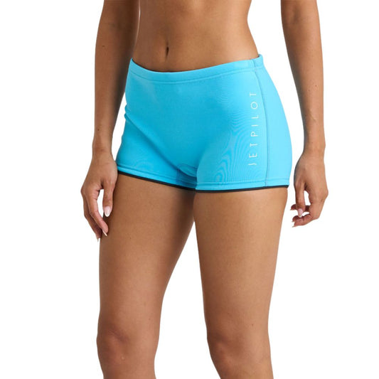 2026 Jetpilot Womens Corp 2.5" Neo Short - Blue