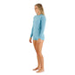 2026 Jetpilot Rash Shirt & Short Set - Blue
