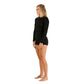 2026 Jetpilot Rash Shirt & Short Set - Black