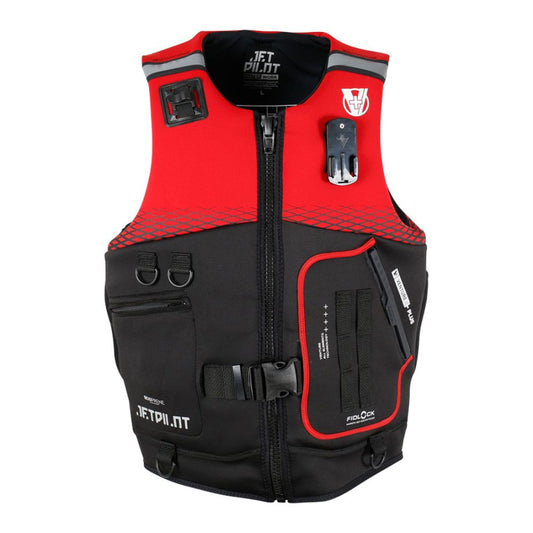 2026 Jetpilot Venture Plus Mens Eco Vest - Red Level 50