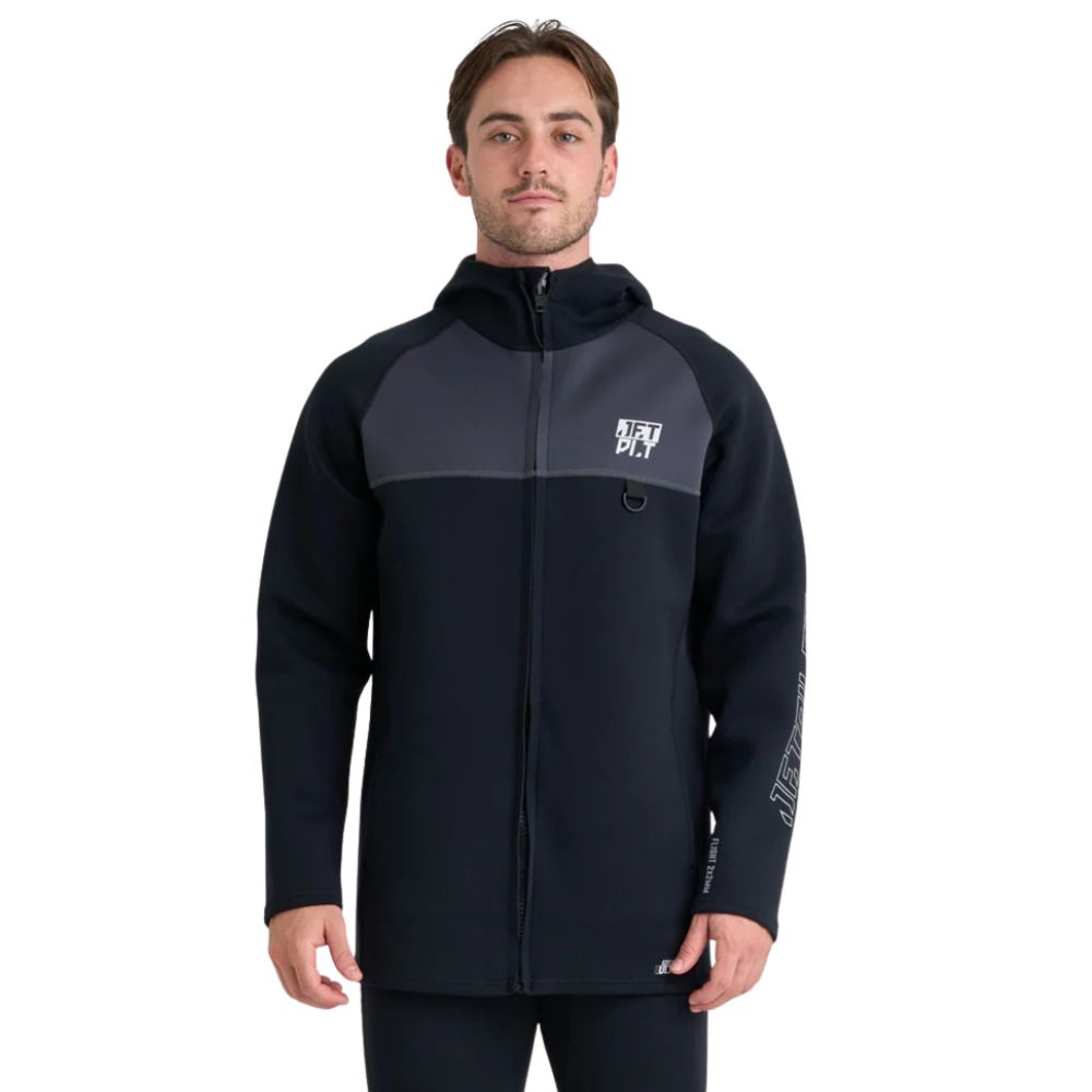 2027 Jetpilot Flight Unisex Tour Coat - Black