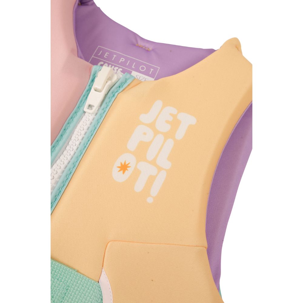 2027 Jetpilot Cause Girls F/E Youth Eco Vest - Multi