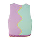 2027 Jetpilot Cause Girls F/E Youth Eco Vest - Purple/Teal