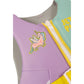 2027 Jetpilot Cause Girls F/E Youth Eco Vest - Purple/Teal