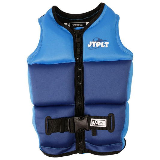 2027 Jetpilot Freeride Boys Youth Eco Vest - Blue