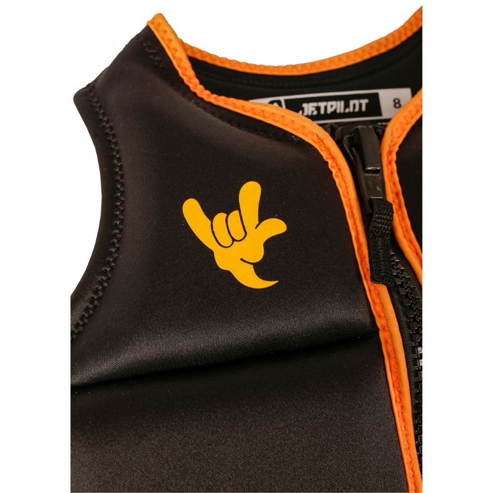 2027 Jetpilot Freeride Boys Youth Eco Vest - Black