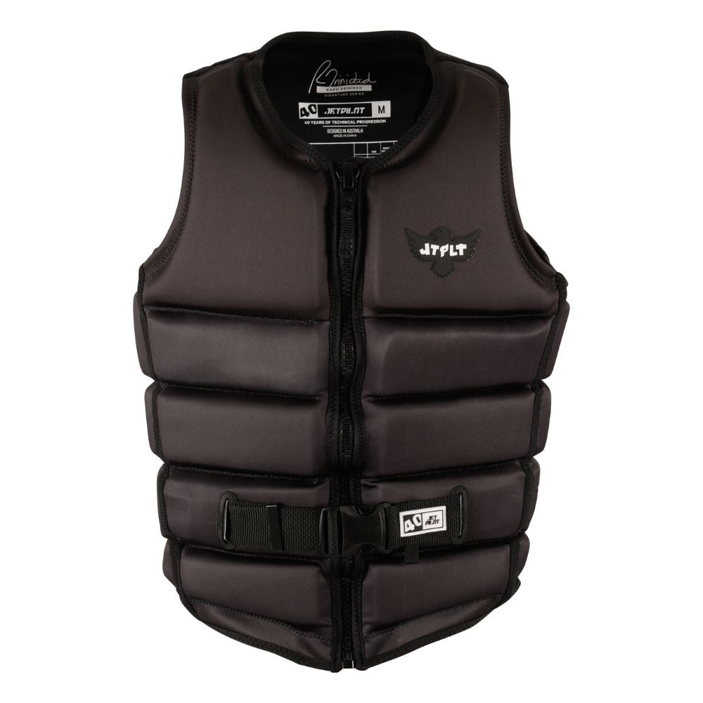 2027 Jetpilot Raph X1 Mens F/E Eco Vest - Black
